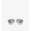 Metalowe okulary przeciwsłoneczne typu aviator