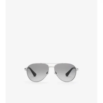 Metalowe okulary przeciwsłoneczne typu aviator