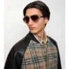 Metalowe okulary przeciwsłoneczne typu aviator Metalowe okulary przeciwsłoneczne typu aviator