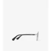 Metalowe okulary przeciwsłoneczne typu aviator
