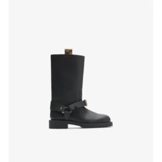 Miękkie skórzane buty typu saddle