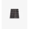 Mini kilt z wełny w kratę