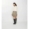 Mini kilt z wełny w kratę Mini kilt z wełny w kratę
