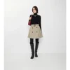 Mini spódniczka trenczowa z Gabardine Mini spódniczka trenczowa z Gabardine