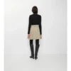 Mini spódniczka trenczowa z Gabardine Mini spódniczka trenczowa z Gabardine