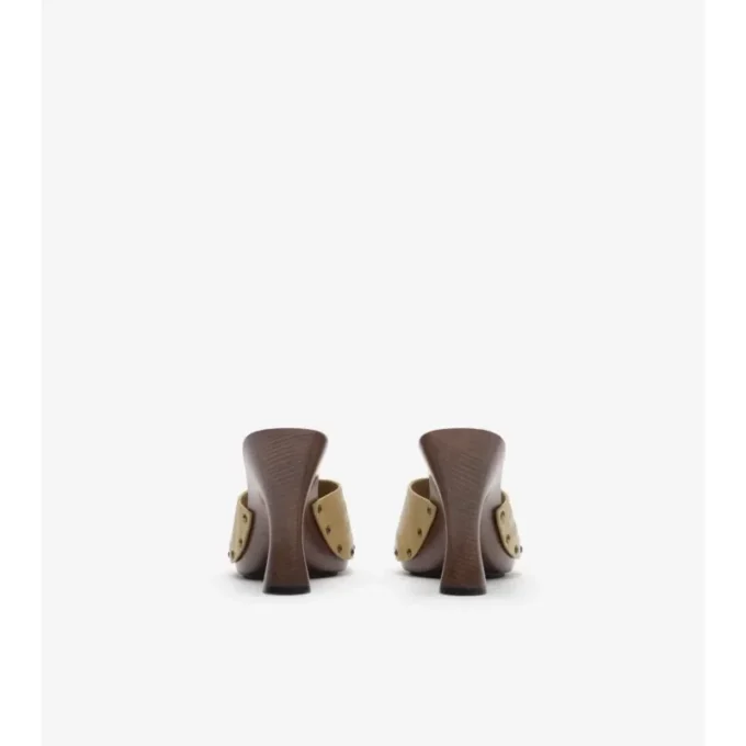 Mules z wzorem w kratkę Mules z wzorem w kratkę