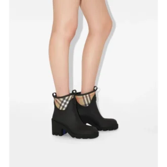 Niskie buty na obcasie z gumowym wzorem Marsh Stamp 