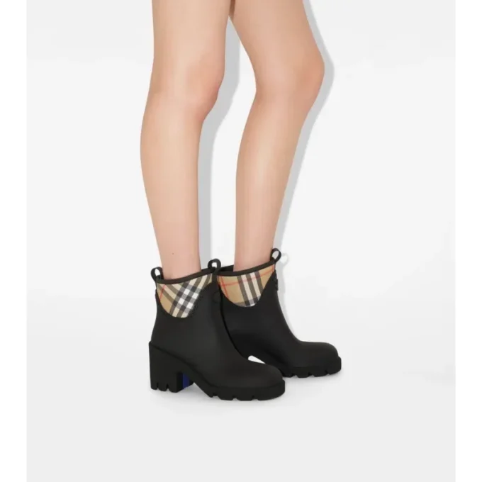 Niskie buty na obcasie z gumowym wzorem Marsh Stamp Niskie buty na obcasie z gumowym wzorem Marsh Stamp