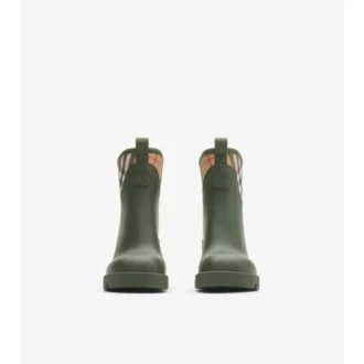 Niskie buty na obcasie z gumowym wzorem Marsh Stamp 