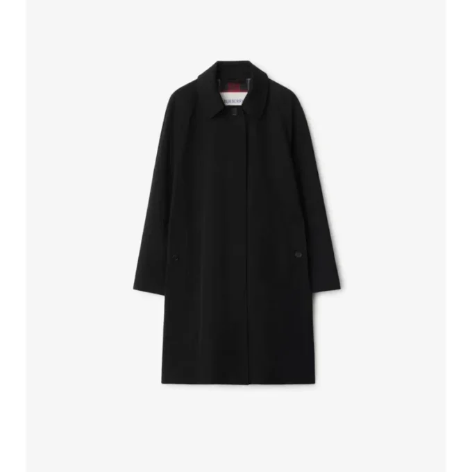 Płaszcz Camden z gabardyny o średniej długości Car Coat