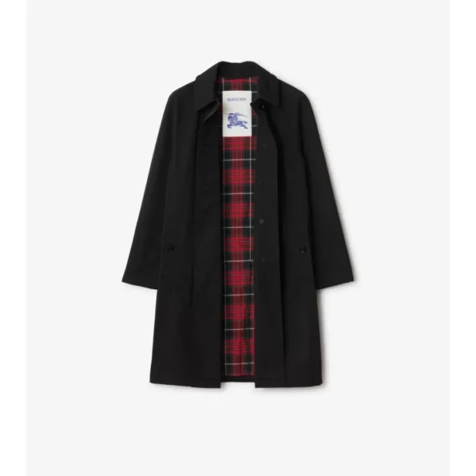 Płaszcz Camden z gabardyny o średniej długości Car Coat
