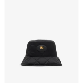 Pikowana czapka typu bucket w kształcie podkowy