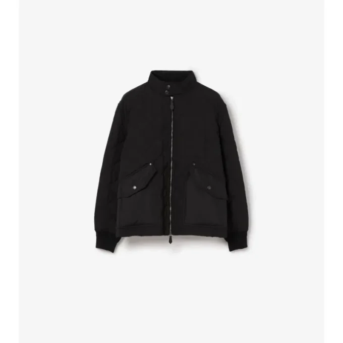 Pikowana kurtka Harrington z regulacją temperatury Pikowana kurtka Harrington z regulacją temperatury