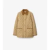 Pikowana nylonowa kurtka typu barn