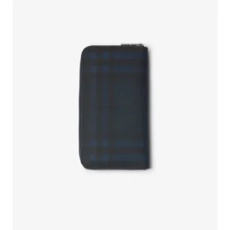 Portfel z zamkiem błyskawicznym w kratkę Burberry