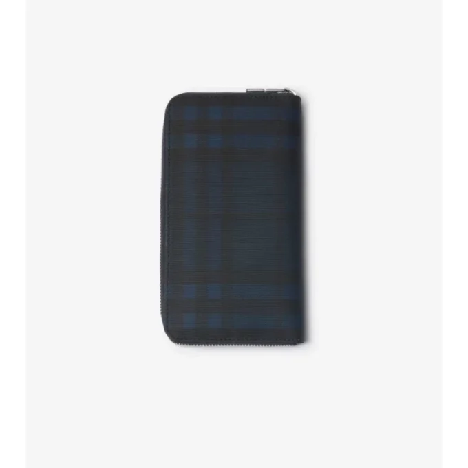 Portfel z zamkiem błyskawicznym w kratkę Burberry Portfel z zamkiem błyskawicznym w kratkę Burberry