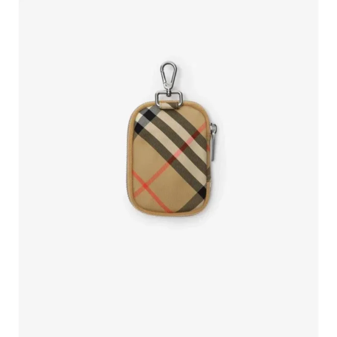Portfel z zamkiem błyskawicznym w kratkę Burberry