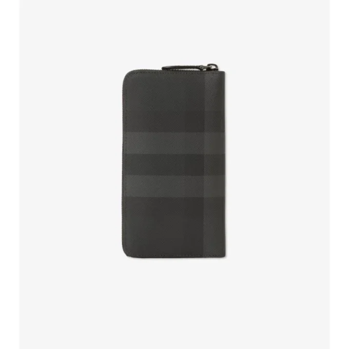Portfel z zamkiem błyskawicznym w kratkę Burberry Portfel z zamkiem błyskawicznym w kratkę Burberry
