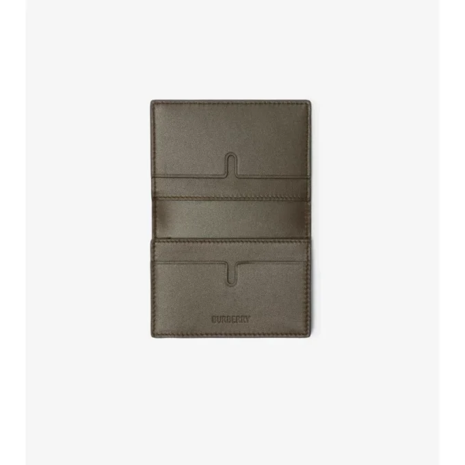Składane etui na karty w kratkę Składane etui na karty w kratkę