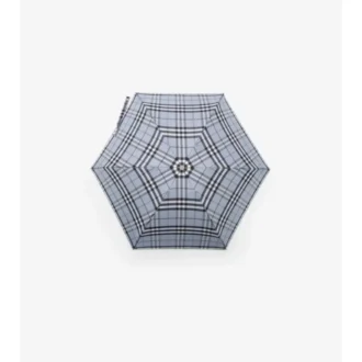 Składany parasol w kratkę