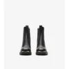 Skórzane buty Chelsea z obcasem typu gravel Skórzane buty Chelsea z obcasem typu gravel