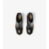 Skórzane buty Chelsea z obcasem typu gravel Skórzane buty Chelsea z obcasem typu gravel