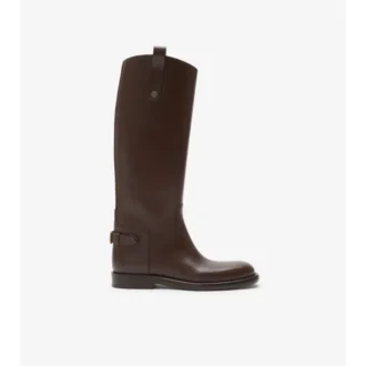 Skórzane buty typu cavalier