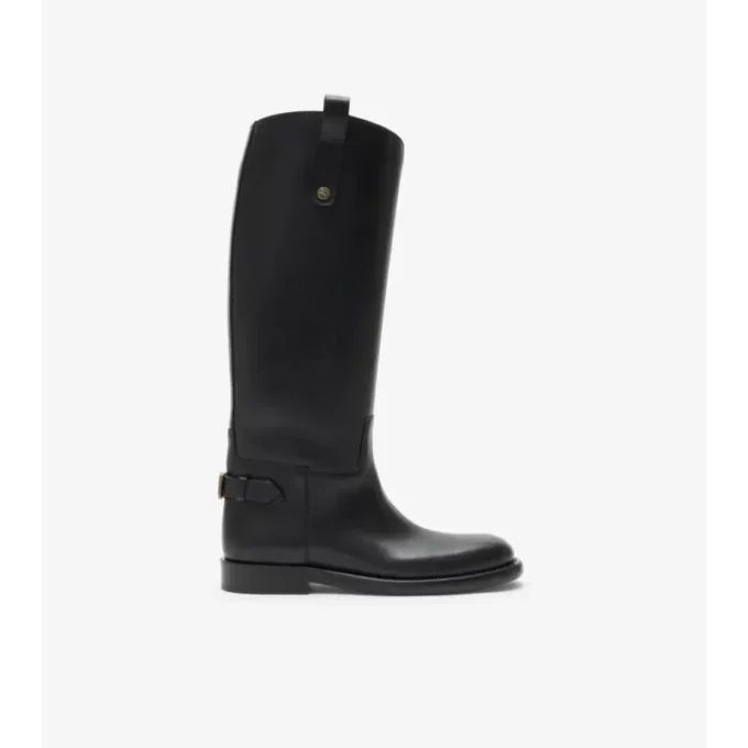 Skórzane buty typu cavalier