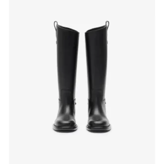 Skórzane buty typu cavalier