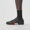 Skórzane Sneakersy z paskami Skórzane Sneakersy z paskami