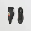 Skórzane Sneakersy z paskami Skórzane Sneakersy z paskami