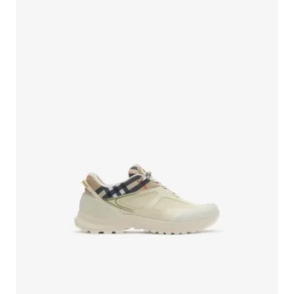Sneakersy Discover w kratkę i siateczkę 