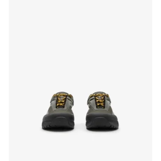 Sneakersy Discover w kratkę i siateczkę 