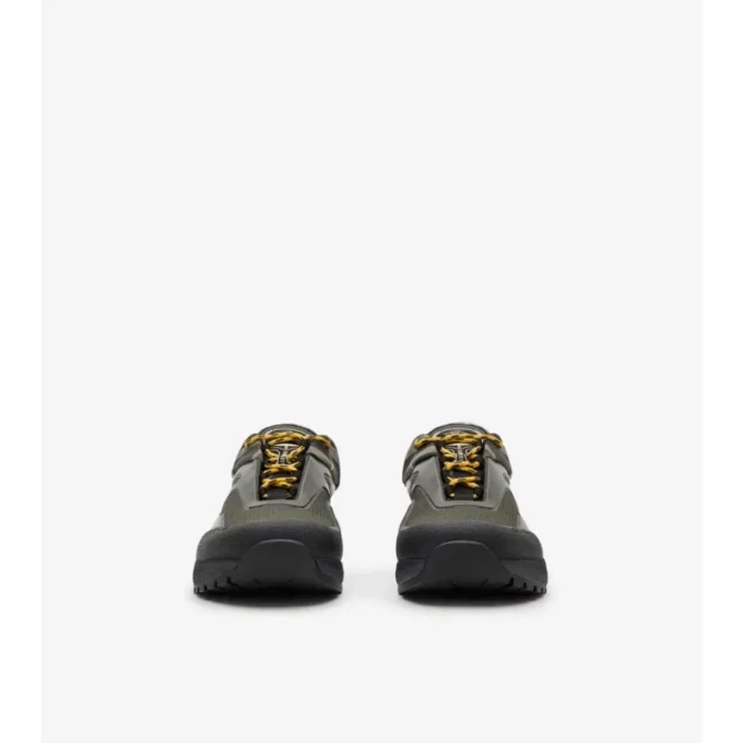 Sneakersy Discover w kratkę i siateczkę 