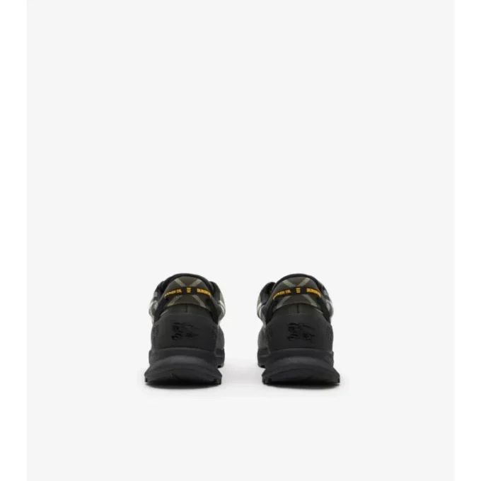 Sneakersy Discover w kratkę i siateczkę 