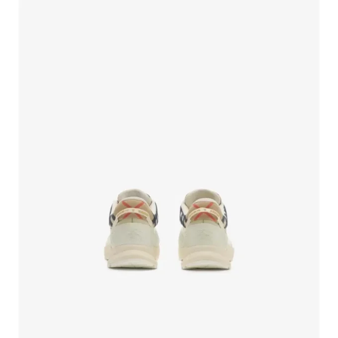 Sneakersy Discover w kratkę i siateczkę 