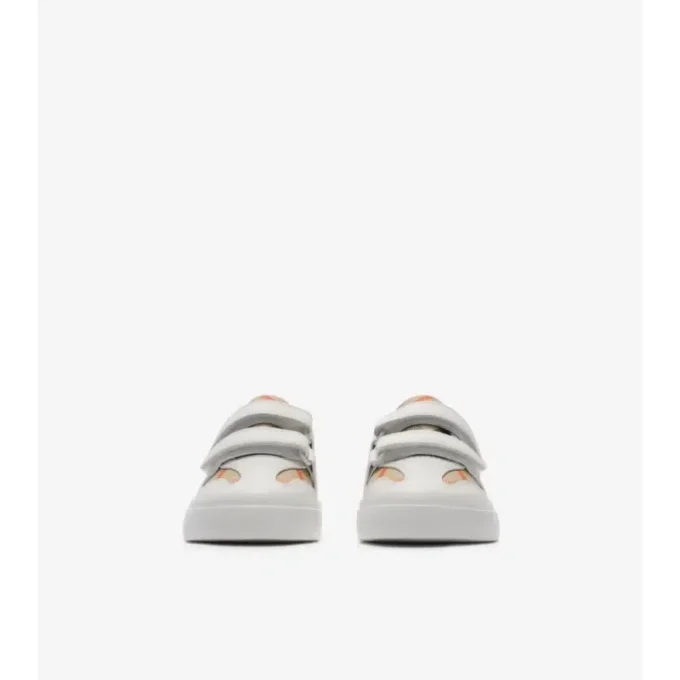 Sneakersy w kratkę i ze skóry Sneakersy w kratkę i ze skóry