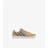 Sneakersy z wzorem w kratę