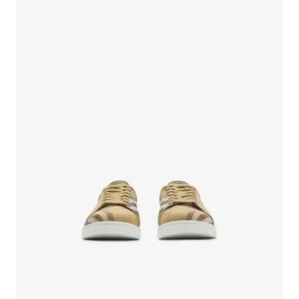Sneakersy z wzorem w kratę