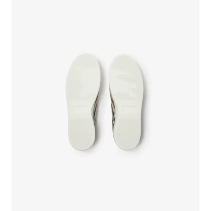 Sneakersy z wzorem w kratę