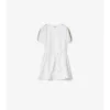 Sukienka z bawełny w kratkę w formie T-shirta Sukienka z bawełny w kratkę w formie T-shirta