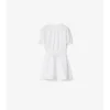 Sukienka z bawełny w kratkę w formie T-shirta Sukienka z bawełny w kratkę w formie T-shirta