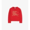 Sweter EKD z wełny z kryształkami Sweter EKD z wełny z kryształkami