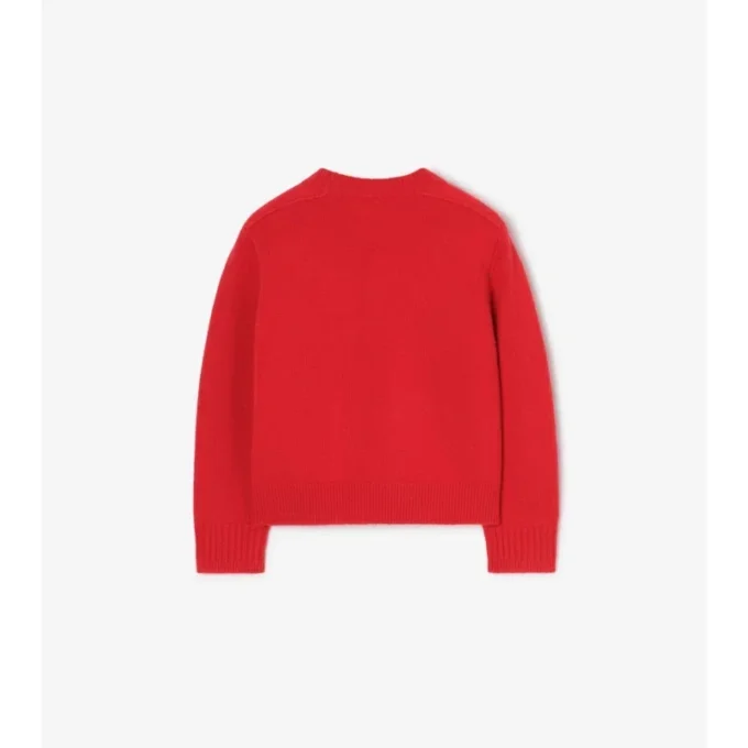Sweter EKD z wełny z kryształkami Sweter EKD z wełny z kryształkami