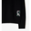 Sweter wełniany z etykietą w kratę Sweter wełniany z etykietą w kratę