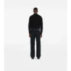 Sweter wełniany z etykietą w kratę Sweter wełniany z etykietą w kratę