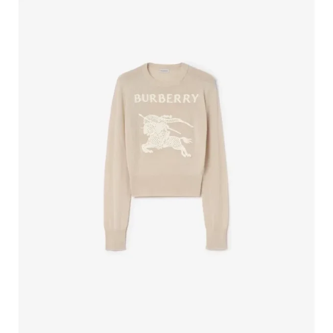 Sweter z bawełny i wełny EKD