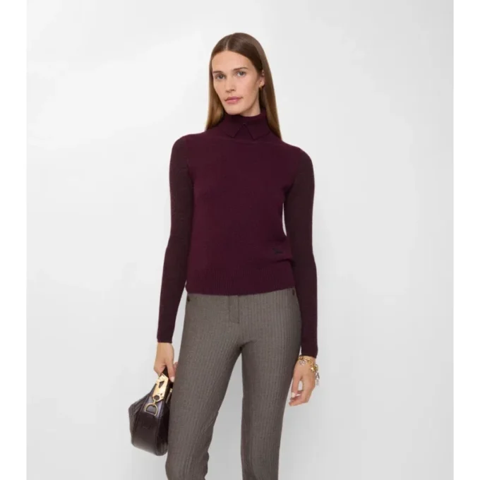 Sweter z mieszanki wełny