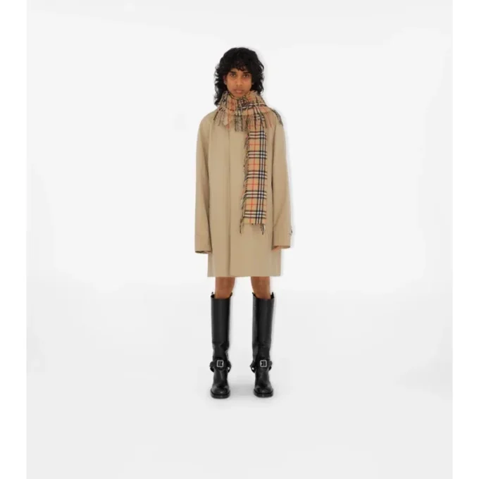 Szalik Check Cashmere Happy Szalik Check Cashmere Happy