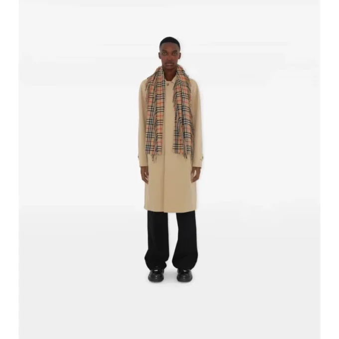 Szalik Check Cashmere Happy Szalik Check Cashmere Happy